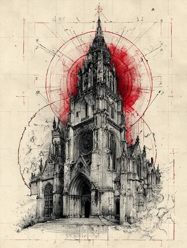 Macabre Gothic Horror Illustrations