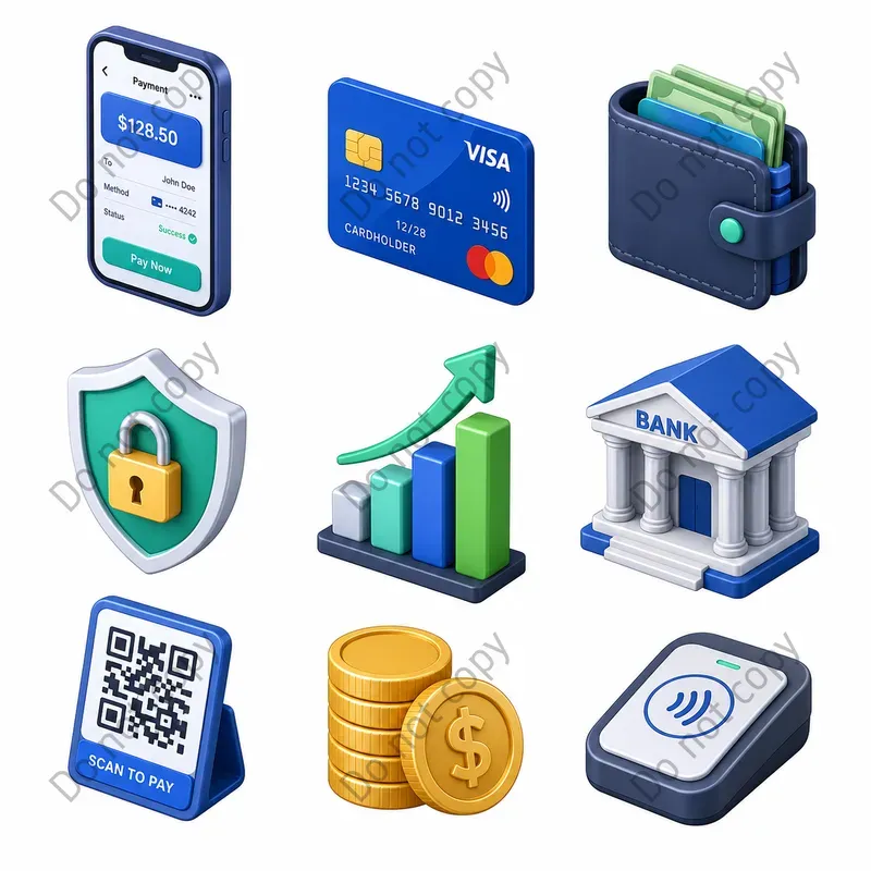 3D Isometric Icon Sets Any Topic