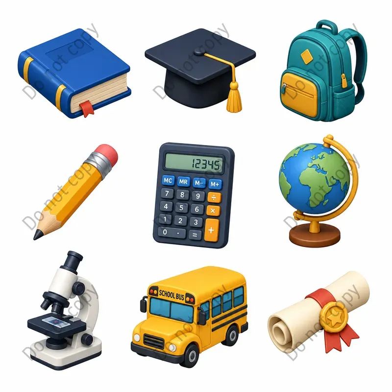 3D Isometric Icon Sets Any Topic