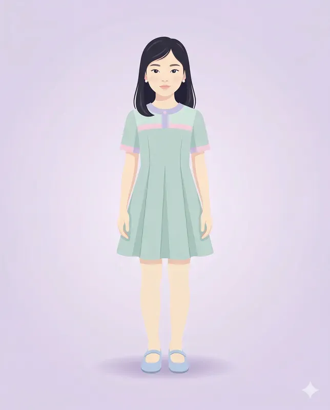 Pastel Kids Fashion Editorial Photos