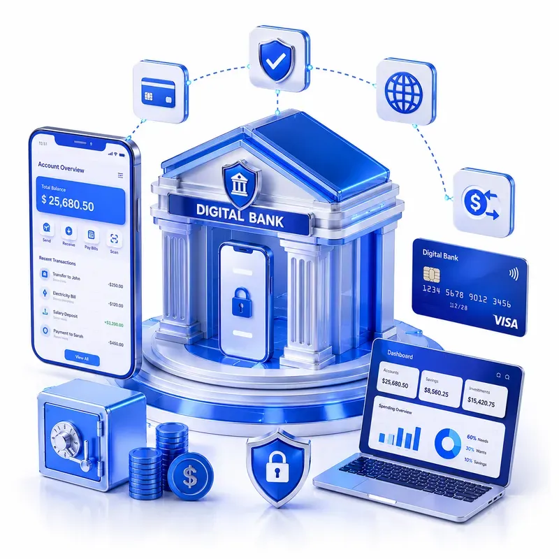 Premium Fintech 3D Icon Collections