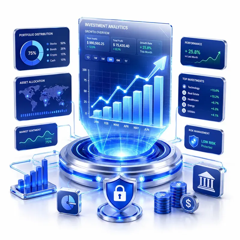 Premium Fintech 3D Icon Collections