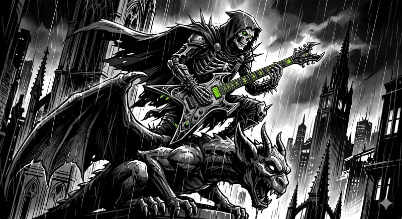 Neonoir High Contrast Comics