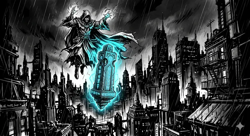 Neonoir High Contrast Comics