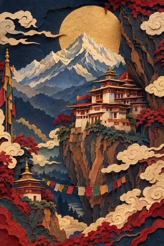 Uncommon Layered Papercut Art