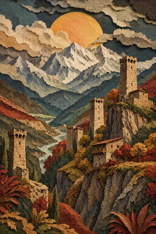 Uncommon Layered Papercut Art