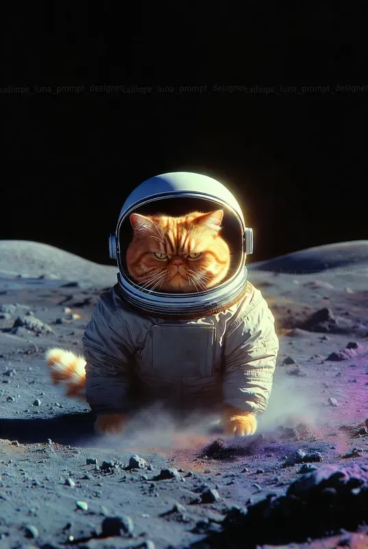 Goofy Lunar Animal Landings