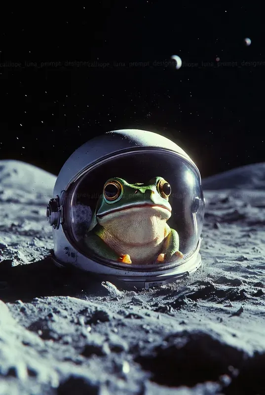 Goofy Lunar Animal Landings