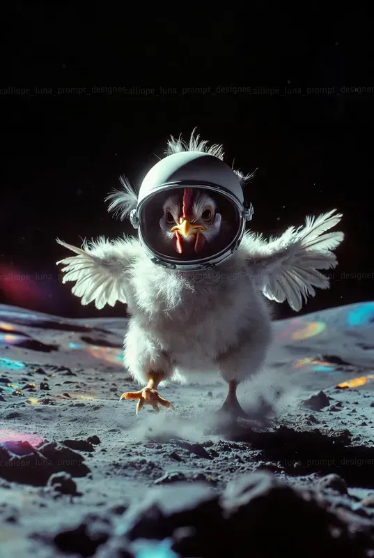 Goofy Lunar Animal Landings