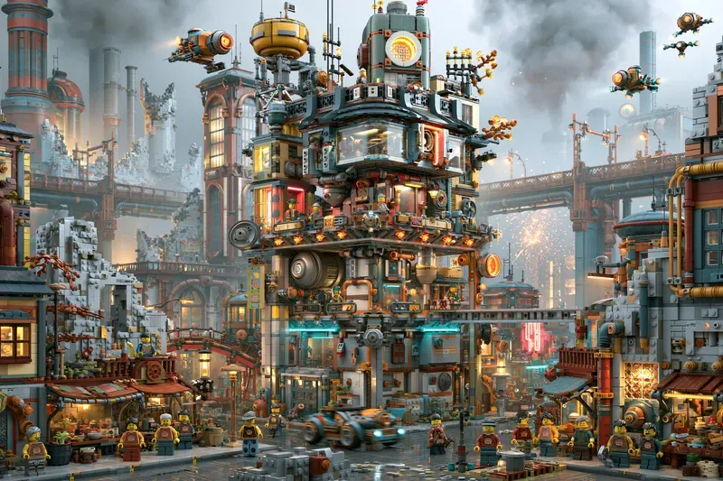 Epic Brick Cinematic Scenes