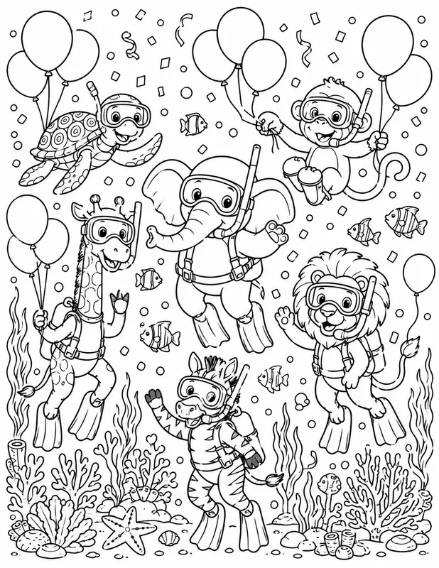 Coloring Page Generator