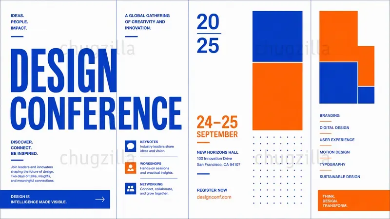 Swiss Grid Typography Posters Packs