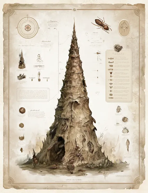 African Fantasy Naturalist Study Pages