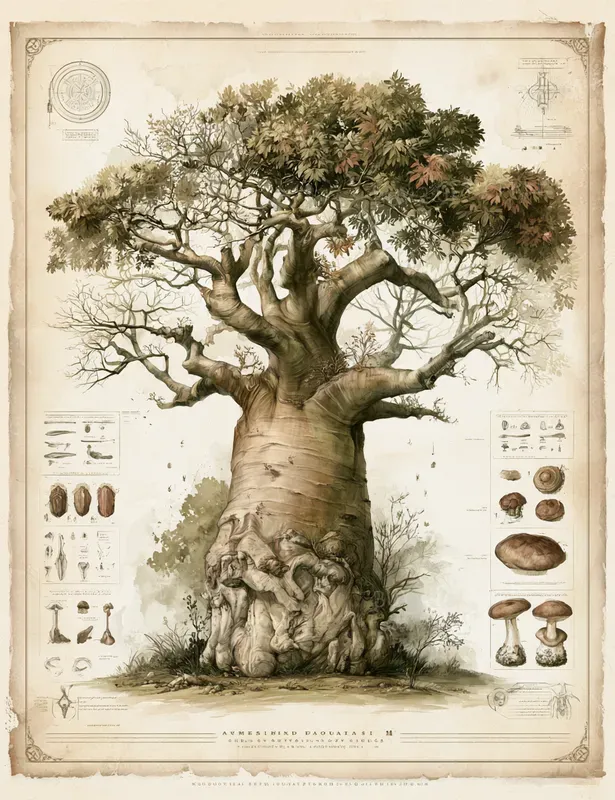 African Fantasy Naturalist Study Pages