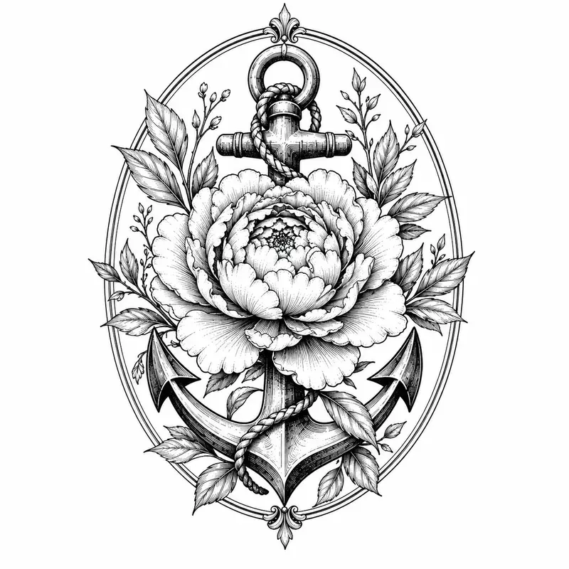 Botanical Tattoo Flash Designs