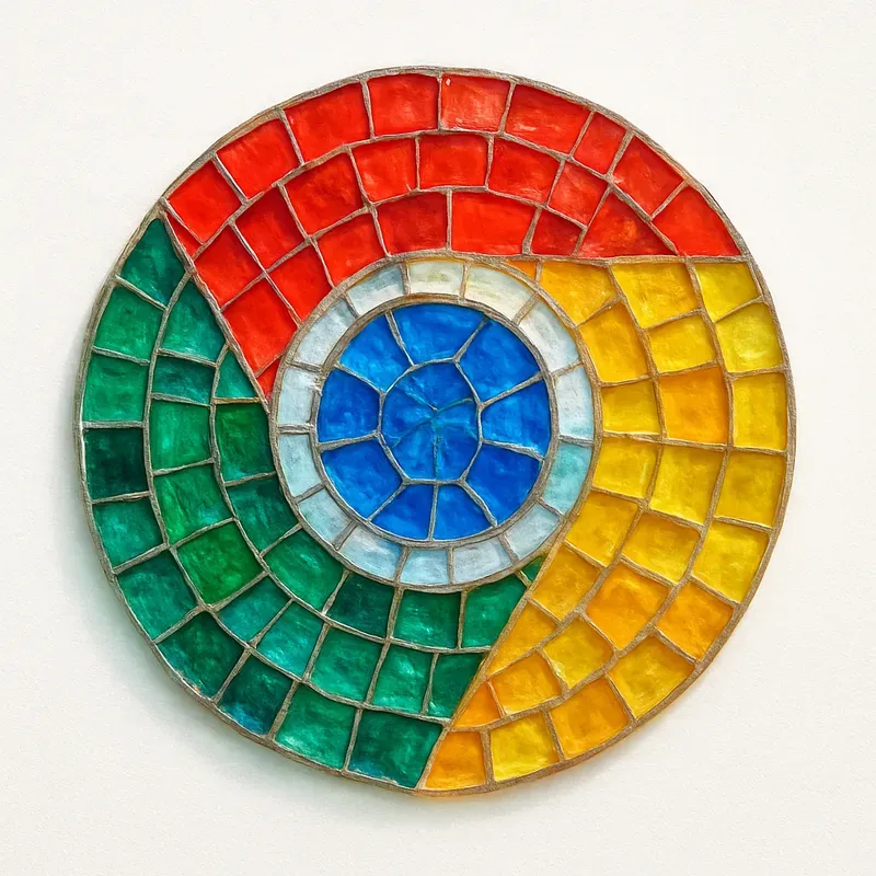 Glass Mosaic Logo Transformations