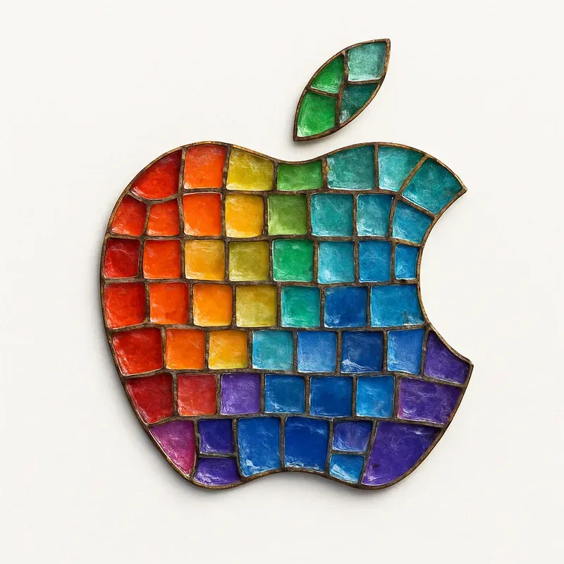 Glass Mosaic Logo Transformations