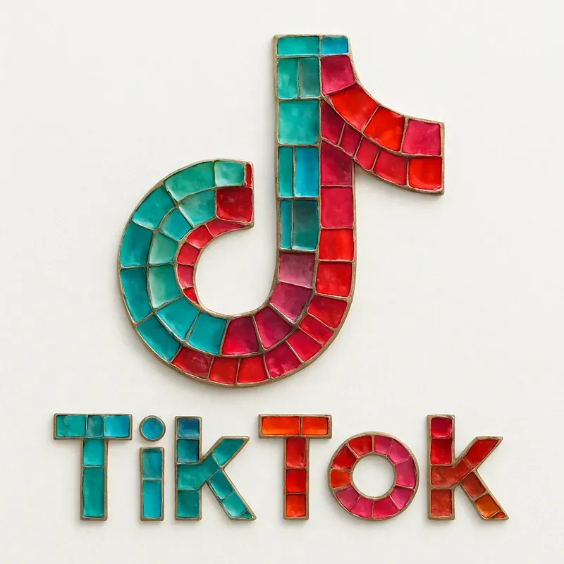 Glass Mosaic Logo Transformations
