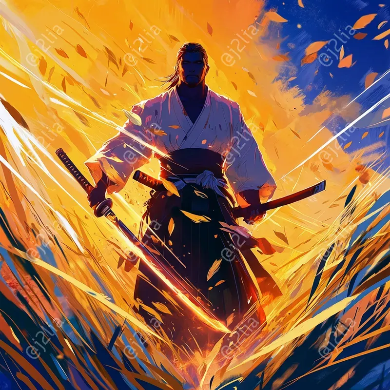 Dynamic Character Illustrations