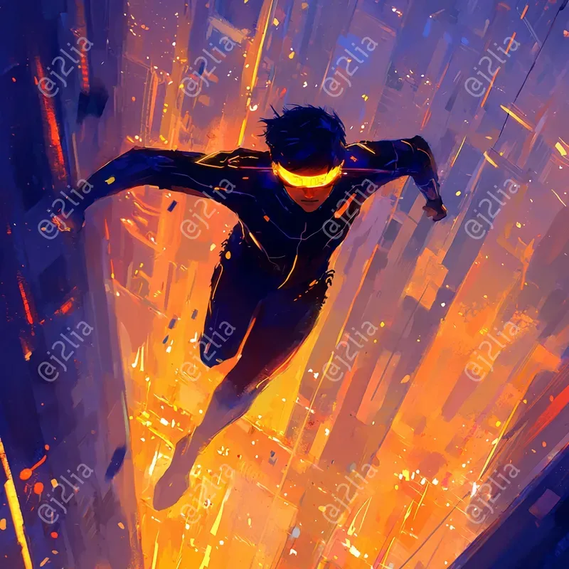 Dynamic Character Illustrations