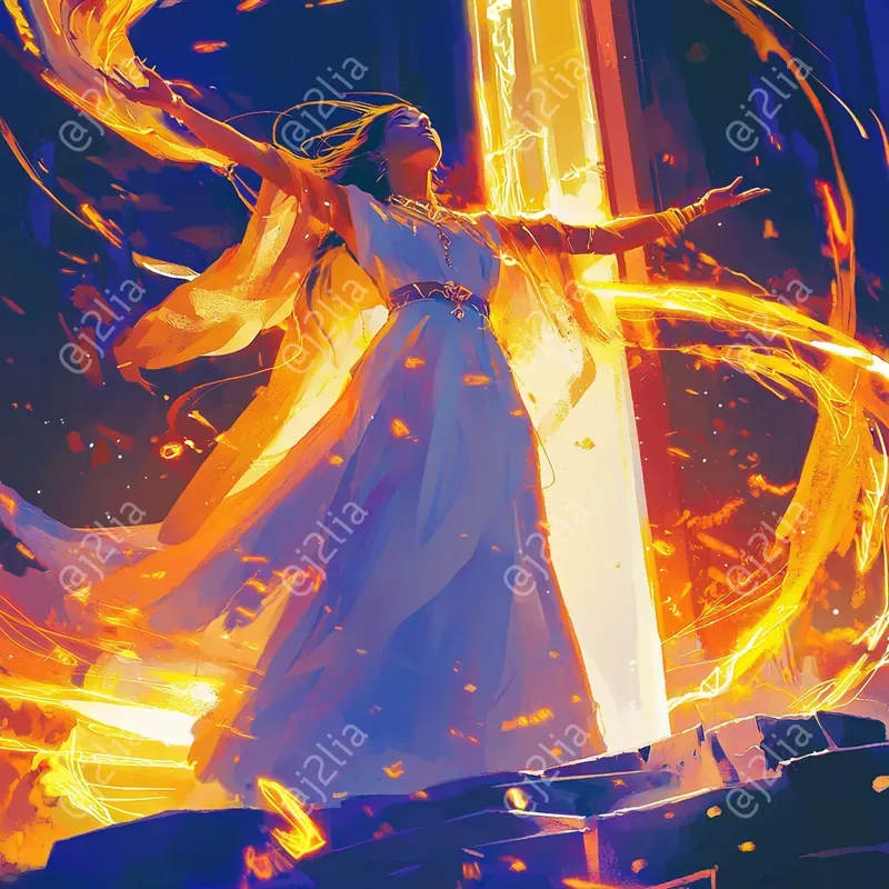 Dynamic Character Illustrations