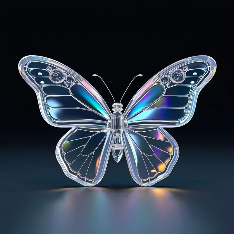 Holographic Glass Object Generator