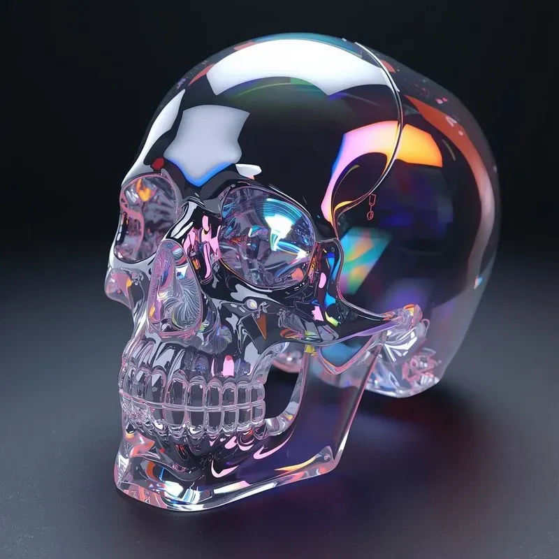 Holographic Glass Object Generator