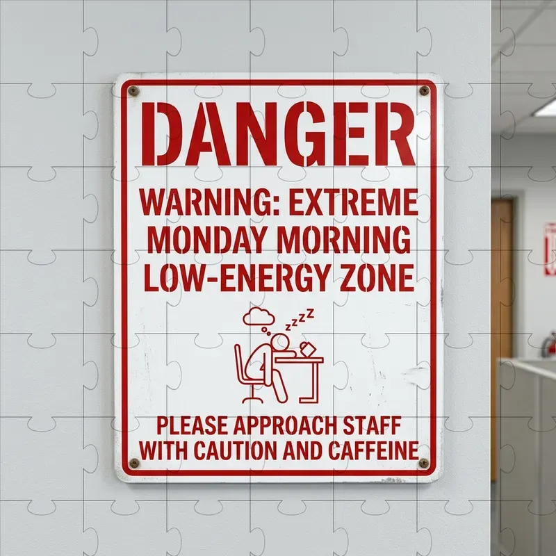 Sarcastic Warning Sign Generator
