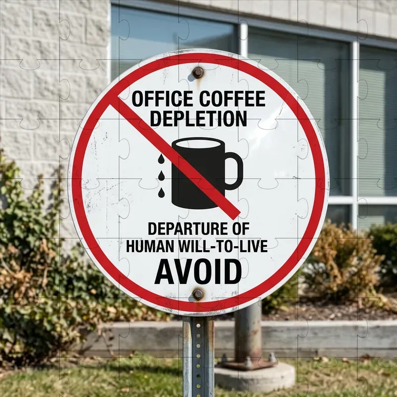 Sarcastic Warning Sign Generator