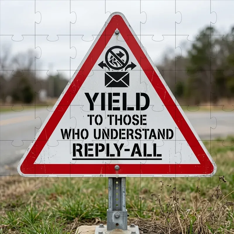 Sarcastic Warning Sign Generator