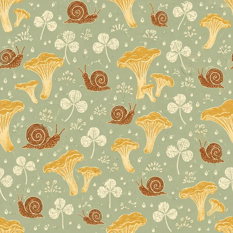Cottagecore Mushroom Patterns