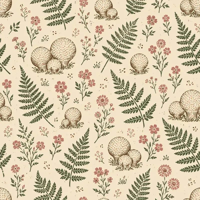 Cottagecore Mushroom Patterns