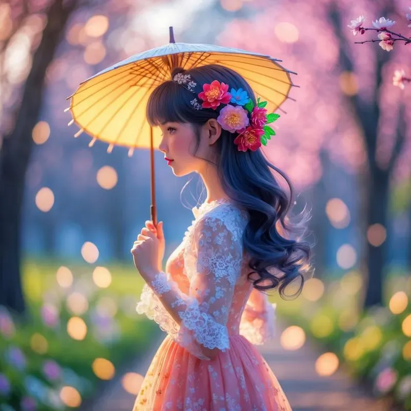 Stylized Bokeh Characters