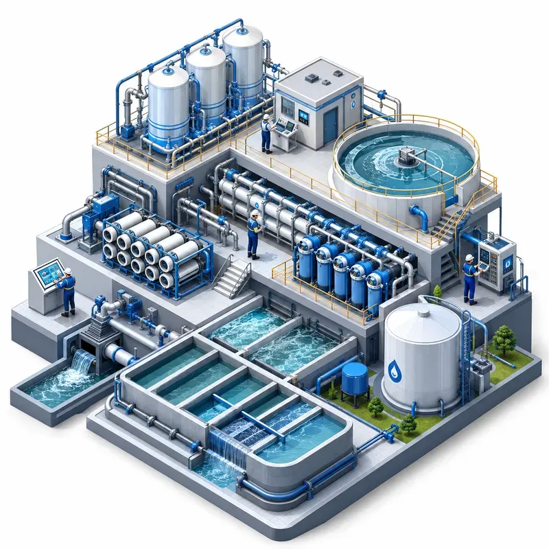 Isometric Technology Systems Infographics