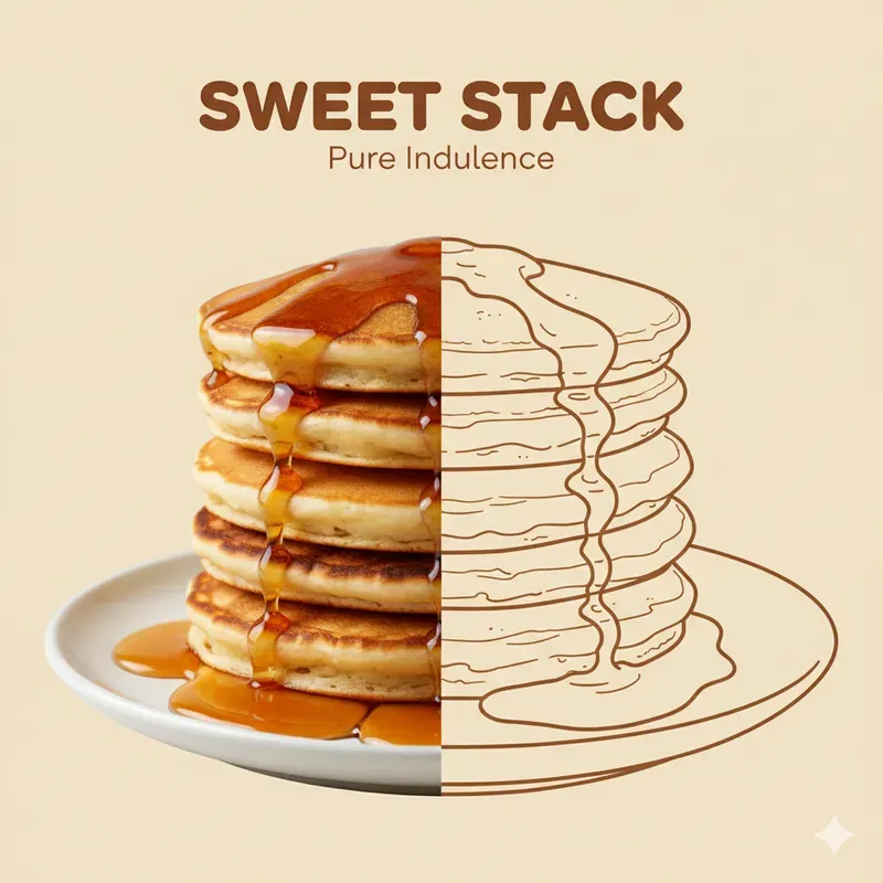 Photo Line Art Food Typography Posts