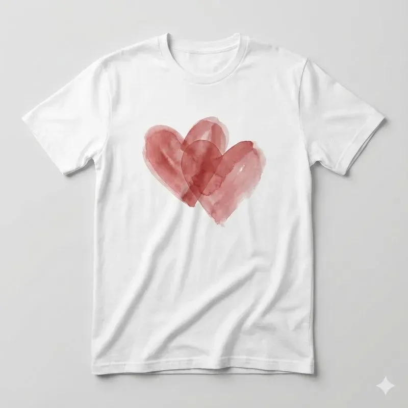 Minimal Romantic Tshirt Design Generator