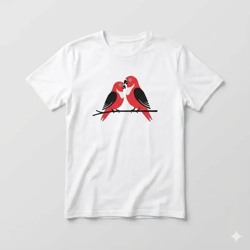 Minimal Romantic Tshirt Design Generator