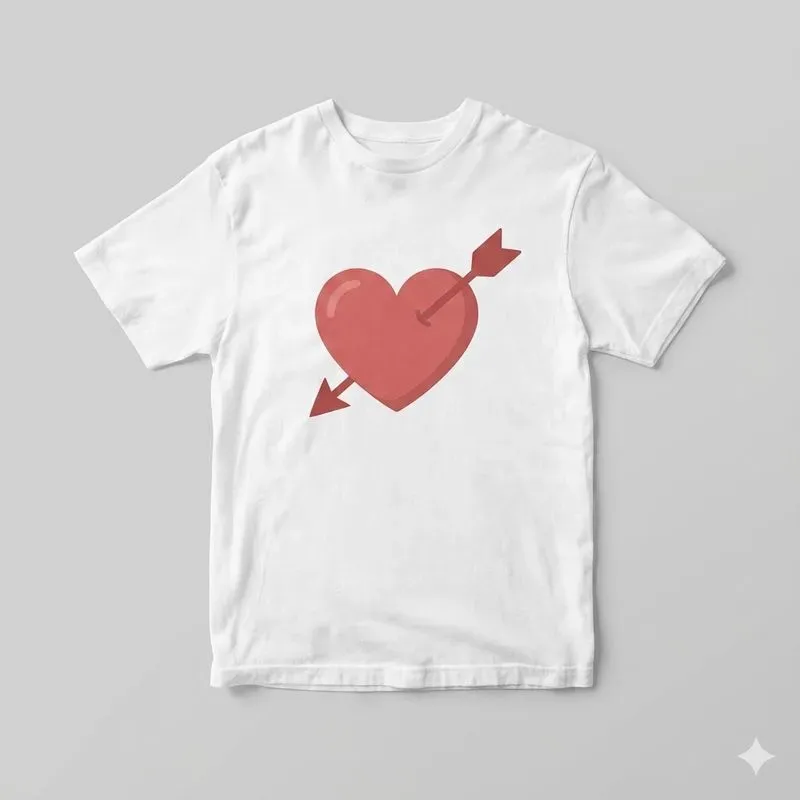 Minimal Romantic Tshirt Design Generator