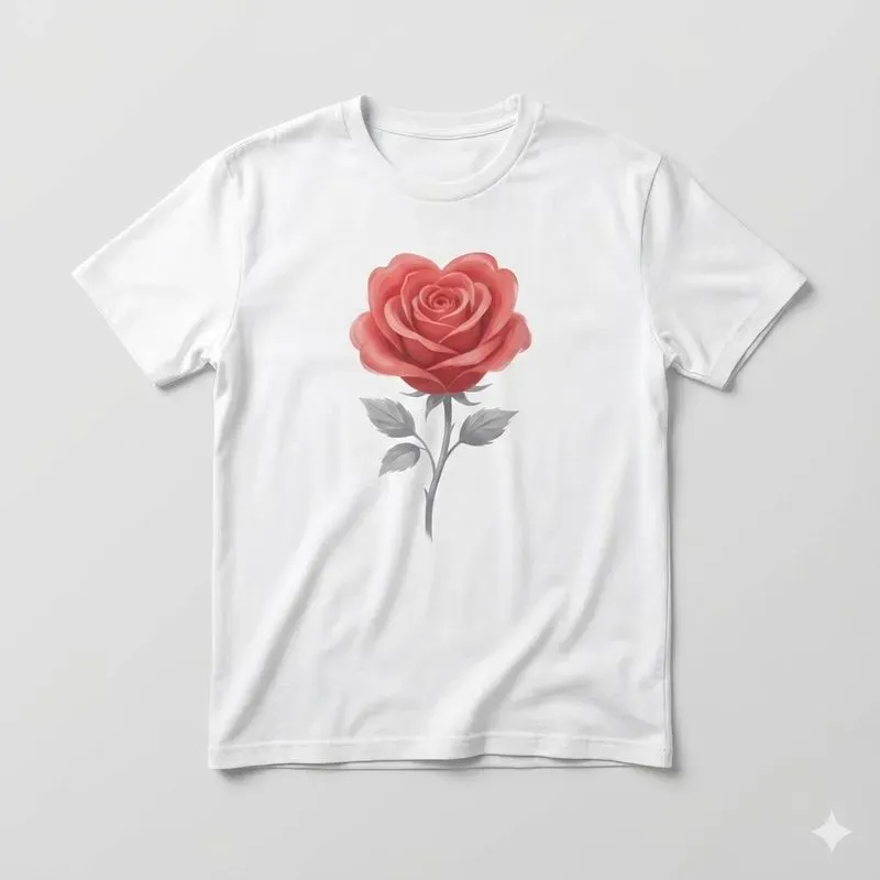 Minimal Romantic Tshirt Design Generator
