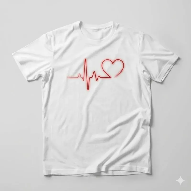 Minimal Romantic Tshirt Design Generator