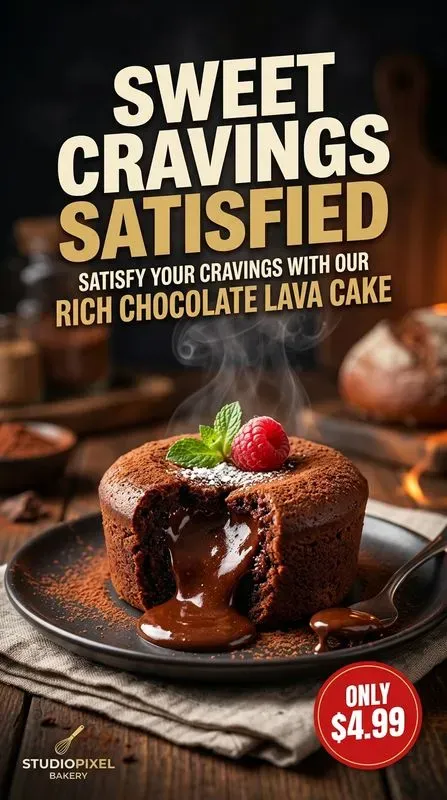Bakery Dessert Ad Posters