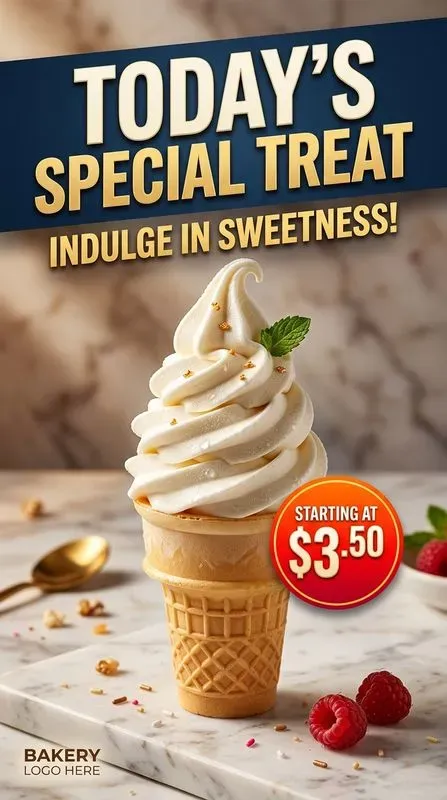 Bakery Dessert Ad Posters