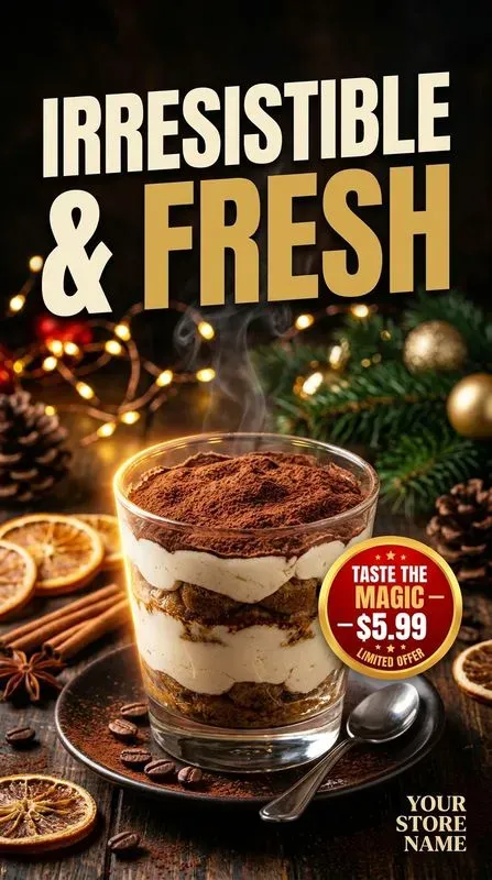Bakery Dessert Ad Posters