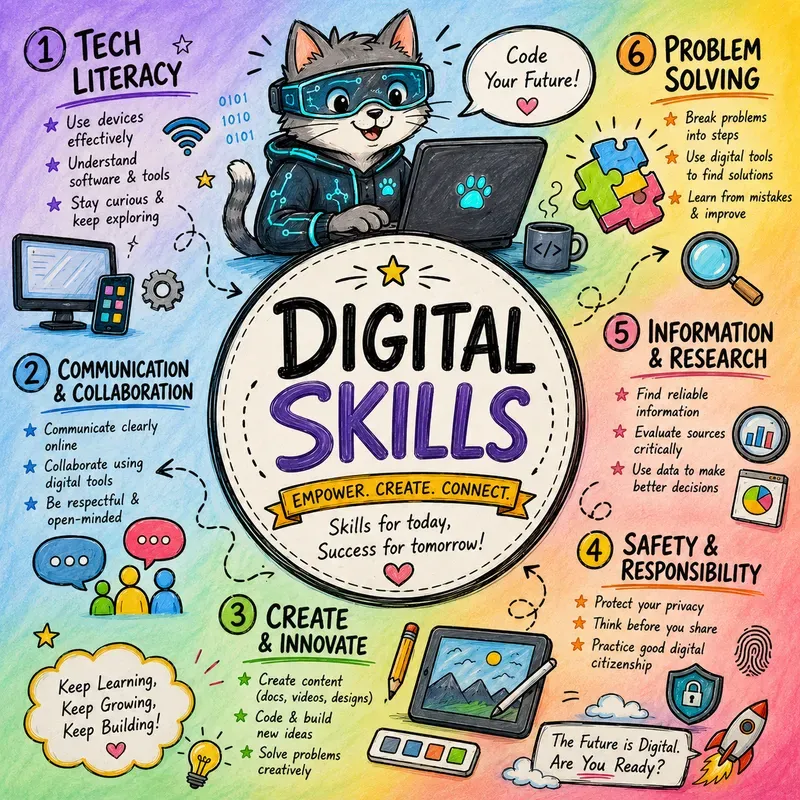 Whimsical Career Sketchnote Posters