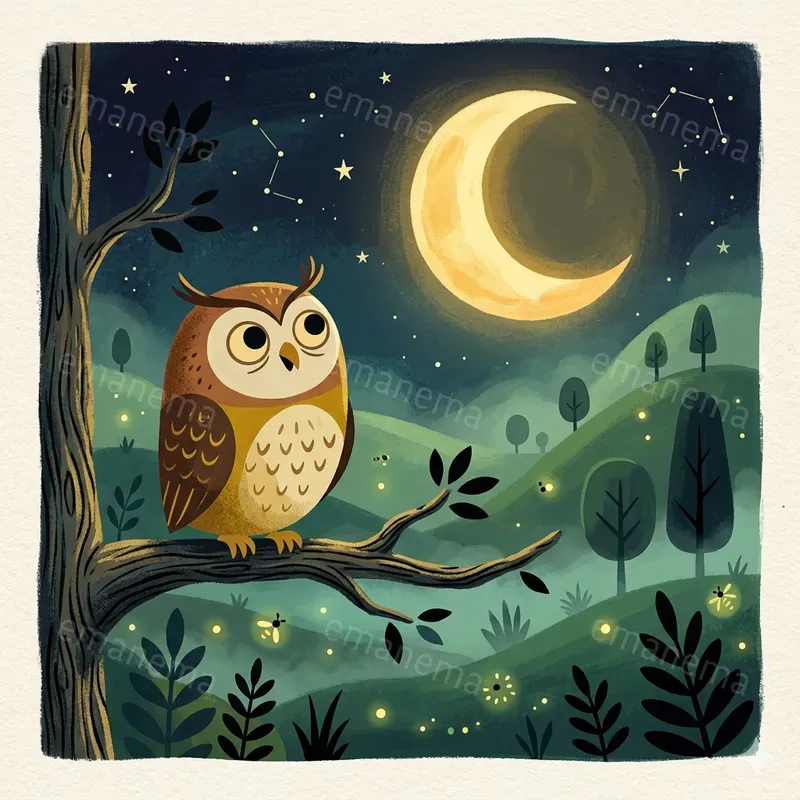 Naive Charming Aesthetic Illustrations