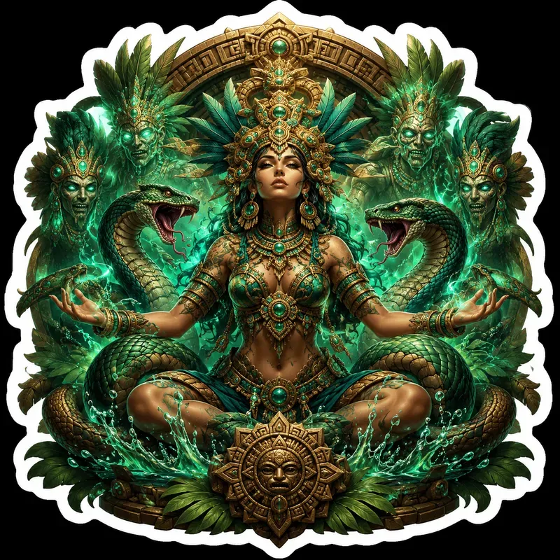 Mythic Ocean Guardian Sticker Packs