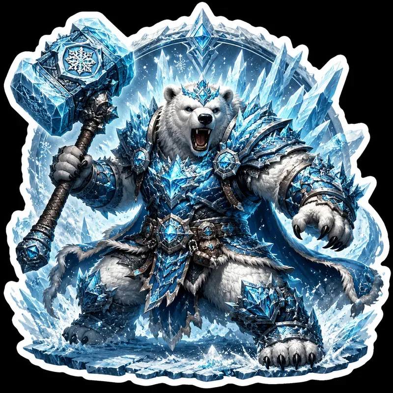 Mythic Ocean Guardian Sticker Packs