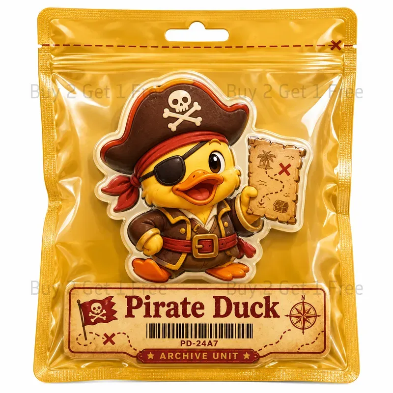 Collectible Sticker Pouch Clipart