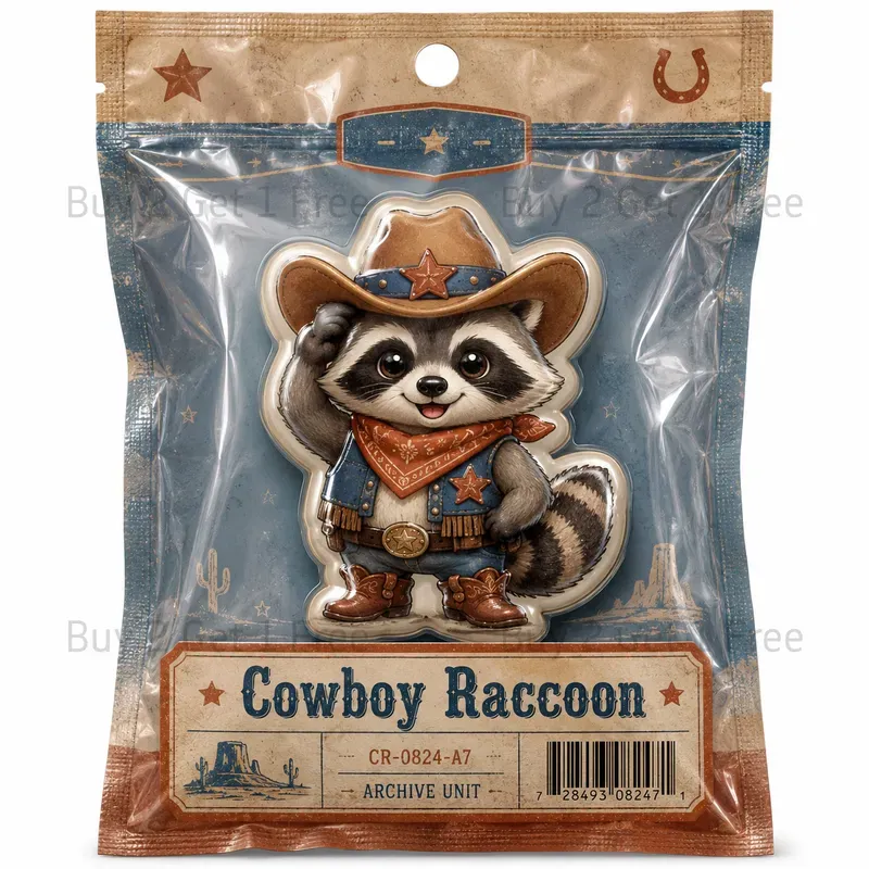 Collectible Sticker Pouch Clipart