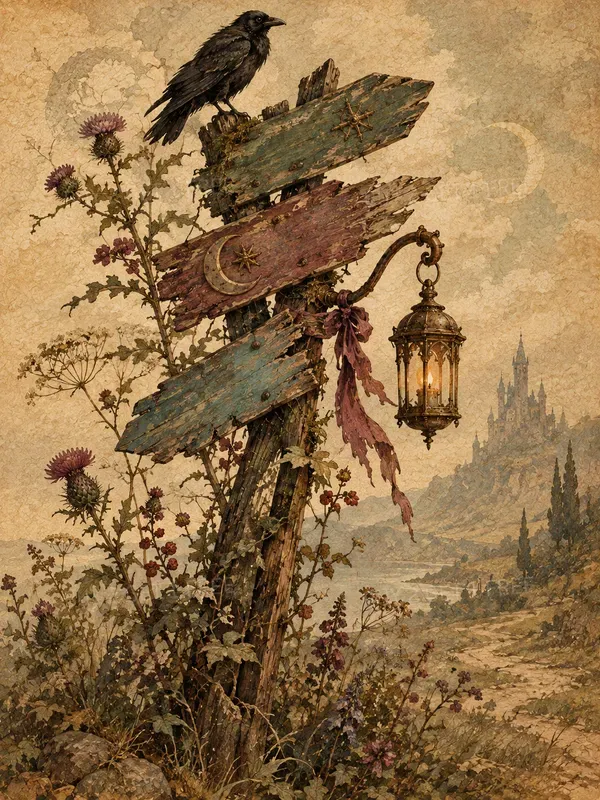 Bohemian Spooky Travelers Pages